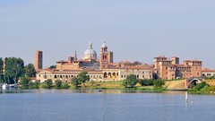Landscapes panorama Italy cities italia Medieval Mantova 