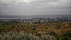 Landscapes panorama ruins Italy architecture ancient italia 
