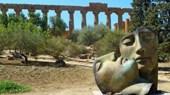 Landscapes panorama ruins Italy architecture ancient italia 