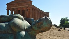 Landscapes panorama ruins Italy architecture ancient italia 