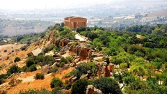Landscapes panorama ruins Italy architecture ancient italia 