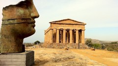 Landscapes panorama ruins Italy architecture ancient italia 