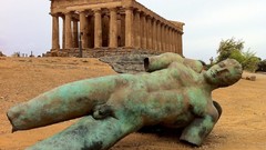 Landscapes panorama ruins Italy architecture ancient italia 