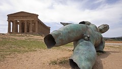 Landscapes panorama ruins Italy architecture ancient italia 