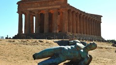 Landscapes panorama ruins Italy architecture ancient italia 