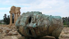 Landscapes panorama ruins Italy architecture ancient italia 
