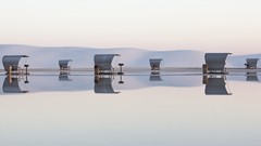 Landscapes picnic new mexico deserts white sands