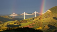 Landscapes rainbows Viaduc de