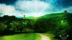 Landscapes roads artwork