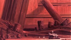 Landscapes Robots rocks architecture Temples Rover artwork 