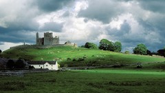 Landscapes ruins Ireland Rock of Cashel