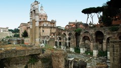 Landscapes ruins Rome Italy architecture roman forum