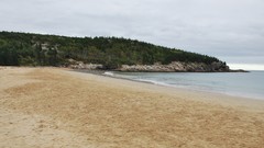 Landscapes sand Beaches national park acadia