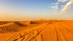 Landscapes sand nature clouds dubai skies united arab emirates 