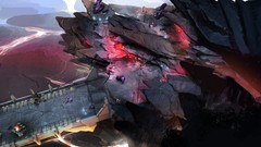 Landscapes science fiction halo concept art artwork video games 