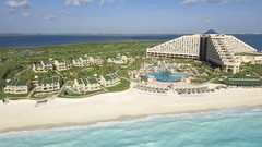 Landscapes Skyscrapers Cancun resort cityscapes city skyline 