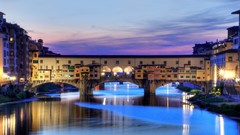 Landscapes Skyscrapers Italy Florence cityscapes ponte vecchio 