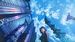 Landscapes Skyscrapers skyscapes anime