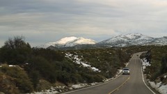 Landscapes snow winter roads countryside