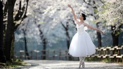 Landscapes spring dancing classic art