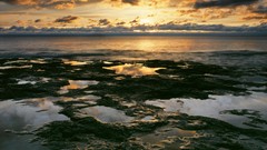 Landscapes sunrise nature Wisconsin lakes lake michigan