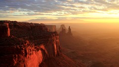 Landscapes sunset nature Utah cliffs USA deserts rock 