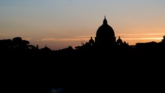 Landscapes sunset Rome Italy architecture vatican city churches 