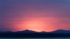 Landscapes sunset Sea nature Egypt