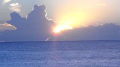 Landscapes sunset Sea nature ocean coast Hawaii sunlight oahu 