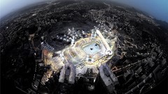 Landscapes top view religion cityscapes Mecca Makkah
