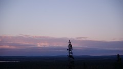 Landscapes Trees clouds Finland Lapland skyscapes
