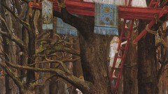 Landscapes Trees ritual paintings Celtics forests Druid 