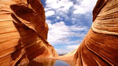 Landscapes Utah plateau rock formations