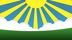 Landscapes vectors sun vector