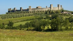 Landscapes view panorama Italy italia medieval buildings 