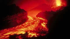 Landscapes Volcanoes lava