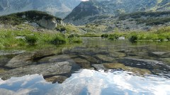 Landscapes water fortress retezat nation park