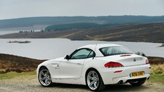 Landscapes water hills white cars rivers vehicles bmw z4 scenic 