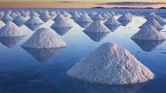 Landscapes water Salt bolivia salt flats