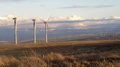 Landscapes windmills wind generators