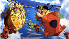 Laputa castle in the