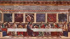 Last supper Andrea del