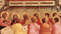 Last supper Giotto di
