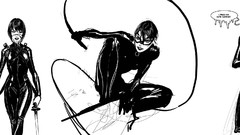 Latex Characters monochrome rough marker deviantart artwork 