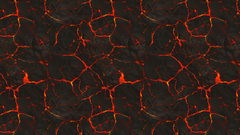 Lava cracks abstract