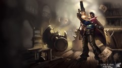 League of Legends artwork video games riot games Graves (LoL)