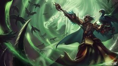 League of Legends artwork video games Swain