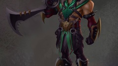 League of Legends Draven fantasy art video games video game art