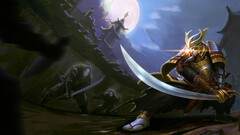 League of Legends Master Yi samurai ninjas video games warrior