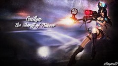 League of Legends officer Caitlyn the Sheriff of Piltover